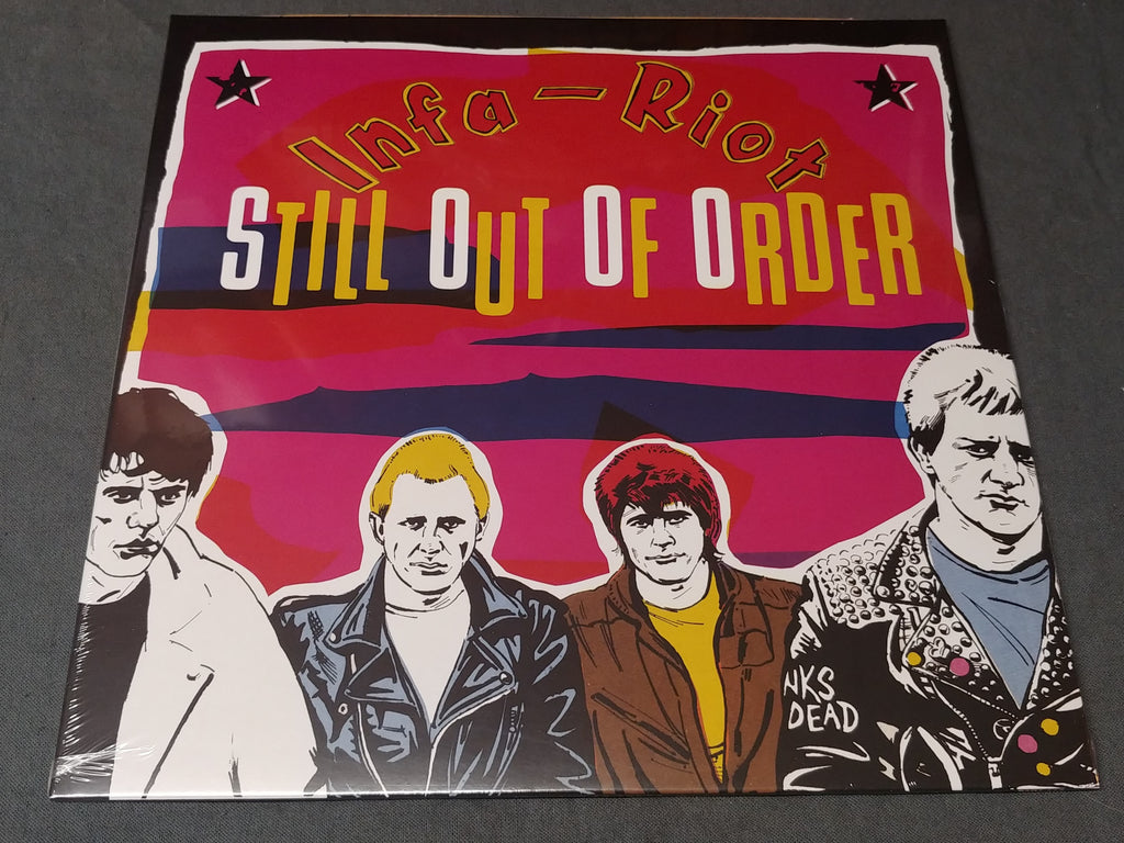 Infa Riot Still Out of Order reissue Black Vinyl – Atomic Art and Music