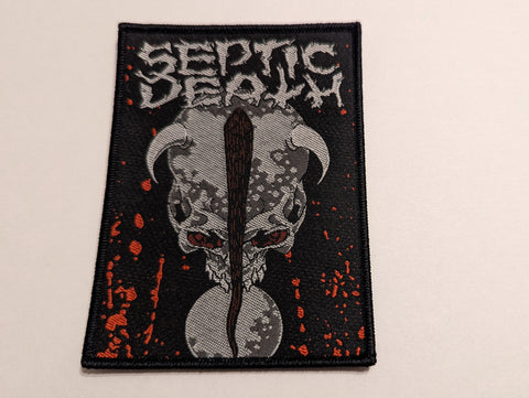 SEPTIC DEATH DEVIL SKULL patch