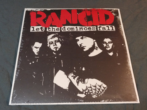 Rancid LET THE DOMINOES FALL  BLACK Vinyl