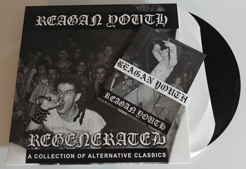 Reagan Youth - Regenerated collection of alternative classics-  Black Color Vinyl