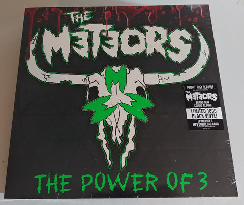 The Meteors the Power of 3 Black Color Vinyl