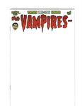 Vampires blank cover Comic Book