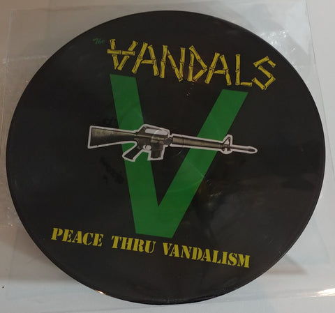 The Vandals -Peace thru Vandalism - Picture Disk Color Vinyl