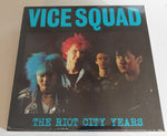 Vice Squad -  the riot years - Black Color Vinyl